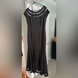 JS Collections Black Maxi Dress